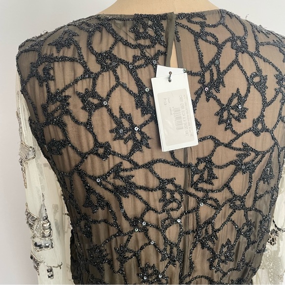 Dries Van Noten Beaded Silk Top - Picture 5 of 15